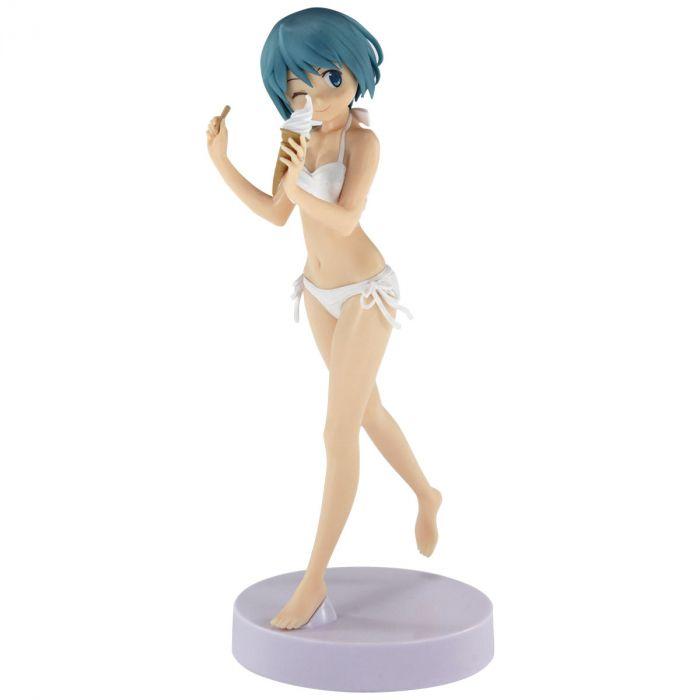 Action figure puella magi madoka magica: the movie - sayaka miki